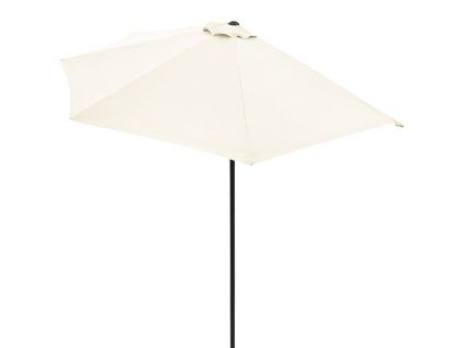 Kingsleeve půlkruhový slunečník béžový průměr 270 cm