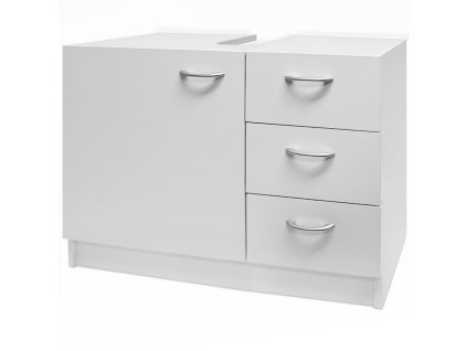 Casaria skříňka pod umyvadlo bílá 63 x 54 x 30 cm materiál MDF