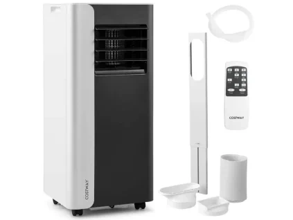 Mobilní klimatizace 7000 BTU 3v1, do 28 m², černá