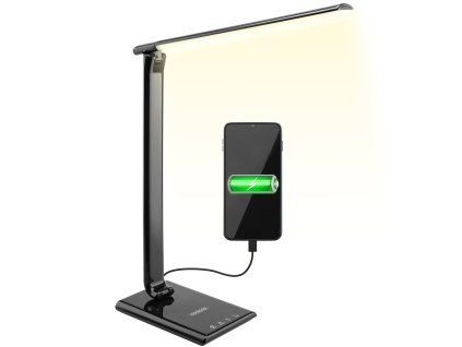 LED stolní lampa s nabíjecím usb portem