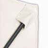 Kingsleeve půlkruhový slunečník béžový průměr 270 cm