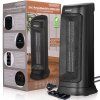 Keramický ventilátorový ohřívač MZKH2200 černý 2 000W 12
