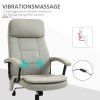 Masážní kancelářská výškově nastavitelná otočná židle, ergonomická,