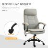 Masážní kancelářská výškově nastavitelná otočná židle, ergonomická,