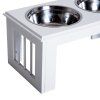 Miska na krmení pro psy z nerezové oceli 58,4 x 30,5 x 25,4 cm