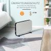Elektrické ventilátorové topení s LED displejem, 3 úrovně topení, 24-hodinový časovač, 2180 W