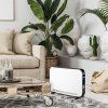 Elektrické ventilátorové topení s LED displejem, 3 úrovně topení, 24-hodinový časovač, 2180 W