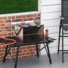 Kempingový plynový BBQ gril, nerezová ocel