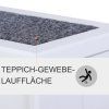 Schody pro psy s úložným prostorem, bílé