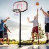 Basketbalový koš výškově nastavitelný 200-305 cm