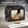 Skládací cestovní box pro psy XXXL, antracitový