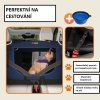 Skládací cestovní box pro psy XL, modrý