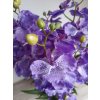 Umělá květina Orchidea v květináč 120 cm, fialová