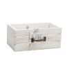 Dřevěný květináč šuplík 10 x 23 x 13 cm