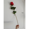 Umělá květina Růže 70 cm, více barev