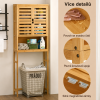 Bambusová skříňka nad pračku / WC