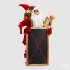Santa postavička s tabulí na křídu malá - výška 45 cm - chybějící díl
