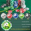 Pokerová sada 400 ks v kufříku