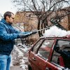 Střešní hrablo na sníh, teleskopické, 6 m