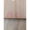 Stojan na květiny 4-patrový kovový, přírodní tmavé dřevo - KOSMETICKÉ VADY