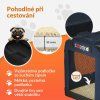 Skládací cestovní box pro psy M, modrý