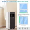 Mobilní klimatizace 7000 BTU 3v1, do 28 m², černá