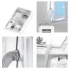 Mobilní klimatizace 12000 BTU 4v1, do 42 m², bílá