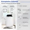 Mobilní klimatizace 12000 BTU 4v1, do 42 m², bílá