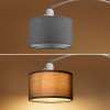 Oblouková lampa nastavitelná, mramorová základna